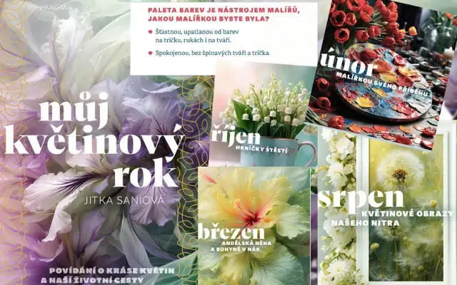 Jitka Saniová - Můj květinový rok