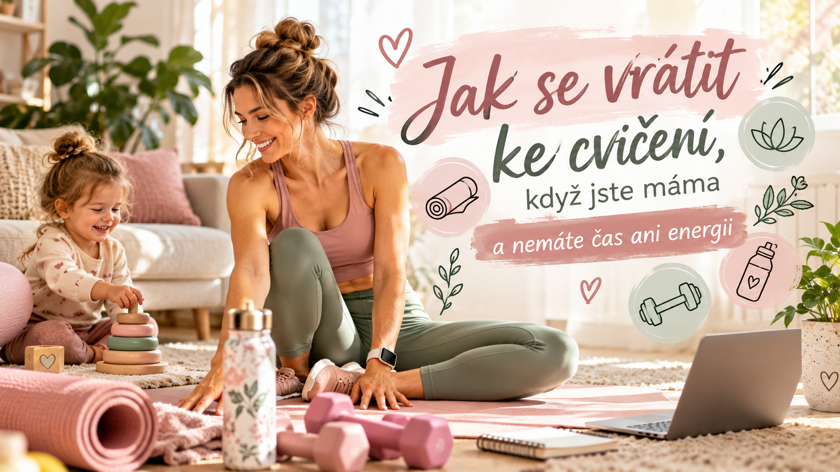 Jak se vrátit ke cvičení, když jste máma a ... Jak se vrátit ke cvičení, když jste máma a ...