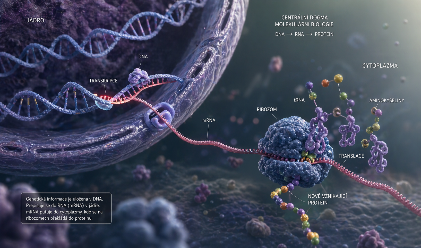 Jak funguje DNA? Od struktury až po expresi genů