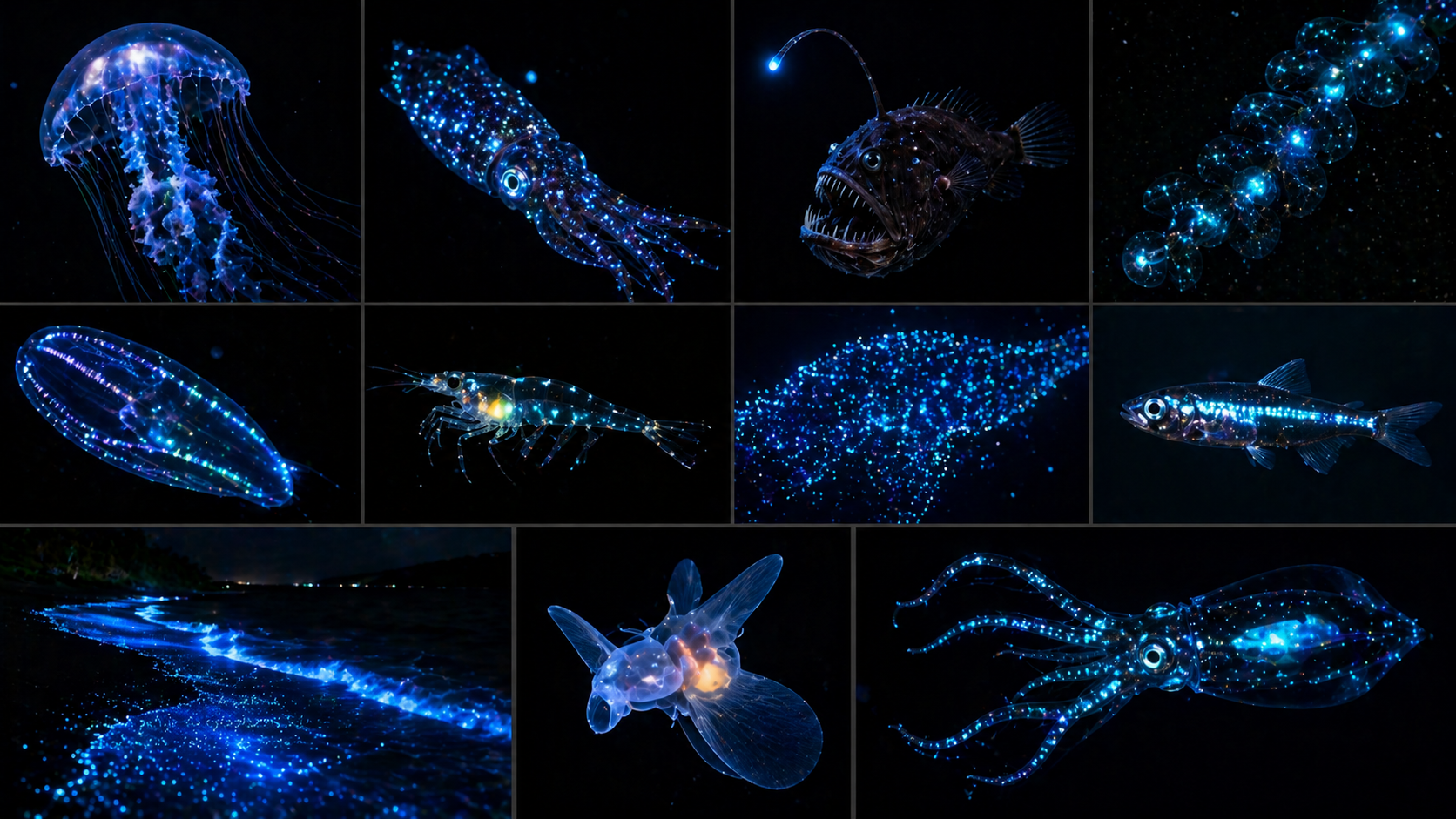 Bioluminiscence - proč některé organismy svítí?
